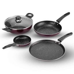 Vinod Supreme 4 Pcs Induction Friendly Cookware Set, 4SUP-picture-1