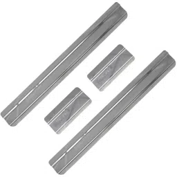 Galio GFS-065 4 Pcs Non-LED Stainless Steel Footstep Door Sill Plate Set for Nissan Micra 2012 image 2