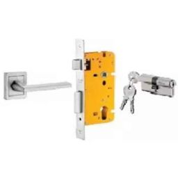Dorset ML Series Ceto 70mm Stainless Steel Patina Finish Door Handle Lock Set with Both Side Key Cylinder, ML CO OR (Pack of 2)-picture-15