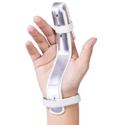 Fidelis Healthcare Elastic Silver &a; White Finger Splint Extension, FA043-400S, Size: XL-picture-38