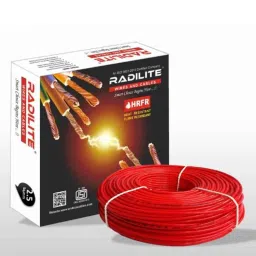 RADILITE 2.5 Sqmm Red Single Core HRFR Multistrand PVC Insulated Housing Wire, RAD 005, Length: 90 m-picture-16