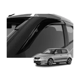 Galio GVM-042 4 Pcs ABS Wind Visor Set for Skoda Fabia-picture-29