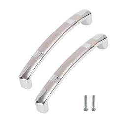 Atom 536 4 inch CPPT Finish Zinc Cabinet Pull Handle (Pack of 2)-picture-23