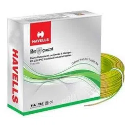 Havells Flame Retardant Low Smoke Halogen Cable Yellow 90 m 2.50 Sq.mm-picture-41