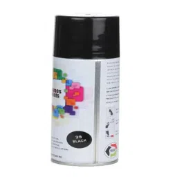 Cosmos 200ml Gloss Black Spray Paint, COS-39 (Pack of 6) image 2