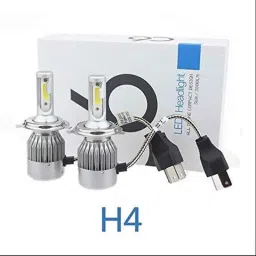 AOW C6 H-4 All in One Compact Design 36W/3800LM LED Headlight Conversion Kit Car High/Low Beam Bulb Driving Lamp 6500K (Pack of 2) White for Honda CB Shine-image-60