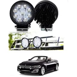 Kozdiko 2 Pcs 27W 4 inch 9 LED Waterproof Round White Fog Light Set with Mounting Brackets for BMW 4 Series, kozd_19873-picture-16