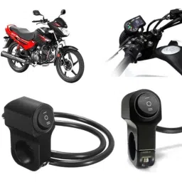 Auto Pearl Aluminium Black Flasher Relay Indicator Blinker with Switch for Glamour Programmed FI BS6-picture-20