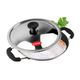 iBELL Castor 200mm Aluminium Non-Stick Appachatty with Lid, CT205AC image 2