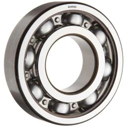 Adarsh 12x32x10mm Chrome Steel Rubber Sealed Ball Bearing, 6201 (Pack of 10)-picture-9