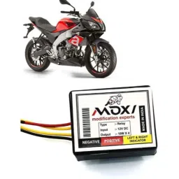 Auto Pearl 12V Black Front &a; Rear Flasher Indicator Light for Tuono 150 BS6-picture-27