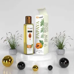 GoWoo 2 Pcs 10ml Natural Therapeutic Grade Cold Pressed Vanilla Aroma Oil &a; 100ml Papaya Seed Carrier Oil Set, GWOC1287-P47+P181 image 5