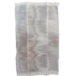 Singhal 18x30 inch Polypropylene Off White Multipurpose Leno Mesh Storage Bag with Drawstring, ZA07 (Pack of 5)-picture-10
