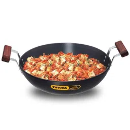 Hawkins Futura 4 Litre 30cm Hard Anodized Round Bottom Deep Kadhai, AK 40 (Pack of 2)-picture-17