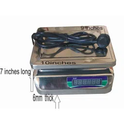 Pacific Double Display Counter Weighing Scale, Capacity: 30 kg image 2