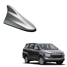 Auto Pearl ABS Silver Universal Replacement Shark Fin Car Roof Antenna For Toyota Innova Crysta 2016-picture-40
