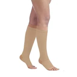 Comprezon 2100-004 Classic Varicose Vein Class-1 Beige Below Knee Stockings, Size: L-picture-16