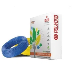 Polycab 2.5 Sqmm 300m Blue 1 Core FRLF Multistrand PVC Insulated Unsheathed Industrial Cable image 2