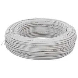 Polycab 2.5 Sqmm 1.1kV 1 Core Copper PVC Insulated FRLS White Wire, Length: 300 m-picture-25