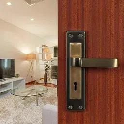 Voltizi Quartz 8 inch Stainless Steel Matt Finish Key Plate Mortise Door Lock Handle Set with 3 Keys image 2