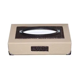 Kozdiko Leatherette Designer Car Tissue Paper Dispenser Box with 200 Sheets (100 Pulls) for Tata Sumo image 2
