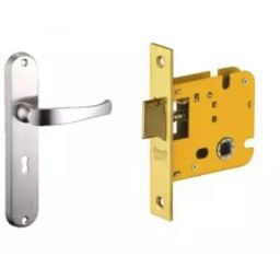 Dorset HL Series Biva 8 inch Stainless Steel Door Handle Lock Set with Mortise Latch-picture-40