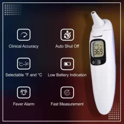 BPL White IR-D2 Accudigit Non Contact Infrared Thermometer image 3