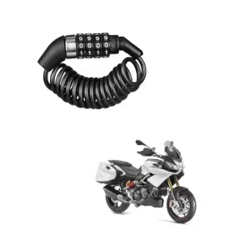 Kozdiko Plastic Black Resettable Password Multi-Use Cable Lock for Aprilia Capanord 1200-picture-26
