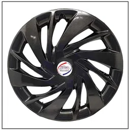 Auto Pearl 4 Pcs 12 inch ABS Black Car Wheel Cover Set for Maruti Suzuki Alto 800 2019 image 3