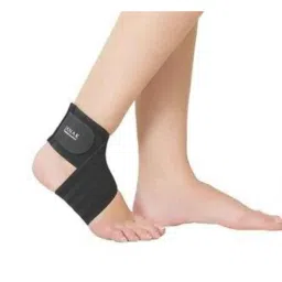 Optimo Neoprene Black Ankle Support Brace with Binder, 221-00212, Size: L-picture-10
