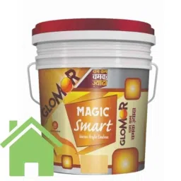 Magic Paints Smart Glomor 4 Liter Baked Biscuits Glossy Finish Interior Acrylic Emulsion Paint-picture-21