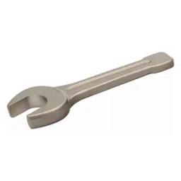De Neers 32mm Stainless Steel Silver Antimagnetic Slogging Open End Spanner-picture-44