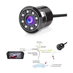 Kozdiko Car Rear View Night Vision Reverse Parking Camera for Maruti Suzuki Celerio New 2021 image 3