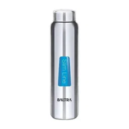 Baltra Relax 750ml Stainless Steel Silver Single Walled Water Bottle, BSL294 (Pack Of 3 ) image 2