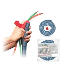 Noveau Safe-T-1ST 28mm 1.5mm Virgin HDPE Metallic Blue Cable Zipper, NSFZ28MU0105 (Pack of 2)-image-21