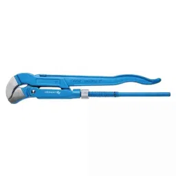 Hogert Technik HT1P520 320mm Alloy Steel CrV Silver &a; Blue Chrome Pipe Wrench-picture-23