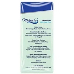 Miracle 60 Pcs 100-140cm Large Adult Diapers, MAPUD-L-6 (Pack of 6) image 5