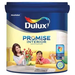 Dulux Promise 1 Litre Aviator Silver Rich Finish Interior Acrylic Emulsion Paint, C8CED4_DL1 image 2
