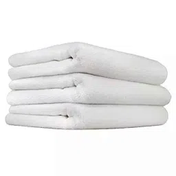 Chemical Guys MIC80103 Monster Edgeless Microfiber Towel 16x16 inch white Pack of 3-picture-18