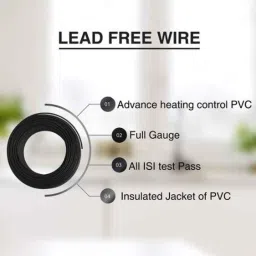 Hosper Asli FR 2.5 Sqmm Single Core Black Insulated Wire, HS-65 image 5