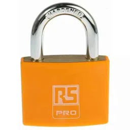 RS Pro 6x43mm Key Weatherproof Brass Padlock, 7816010-picture-37