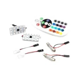 Love4ride 2V T10 5050 15 SMD Auto Remote Control RGB LED Lamp-picture-13