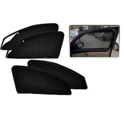 Kozdiko 5 Pcs Polyester Magnetic Zipper Car Sunshade Set with Dicky Curtain for Honda Accord image 2