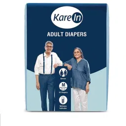 Karein 10Pcs Medium Adult Diapers, Waist Size: 76-114cm-picture-13