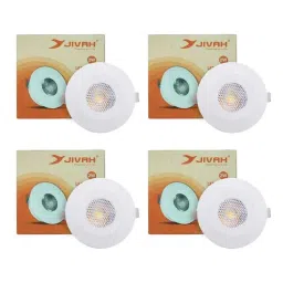 JIVAH 2W Cool White LED Down Light, JLDLCOB2W0000P4 (Pack of 4)-picture-10