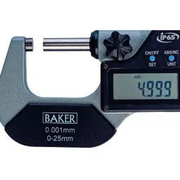 Baker DMM25 0-25mm Digital External Micrometer image 2