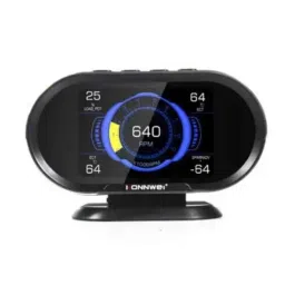 Konnwei Black KW206 OBD2 Heads Up Speed Monitoring Display for Car-picture-41