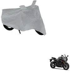 Kozdiko Silver Bike Body Cover with Mirror Pockets for Yamaha Fazer, koz_67754-picture-20