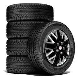 Auto Pearl 4 Pcs 14 inch Polypropylene Black &a; Silver Press Type Car Wheel Cover Set with Retention Ring for Maruti Suzuki Celerio VXI 2014 Onwards, WC14in_VIVA_Blk_Sil_CelerioVXI2014on image 5