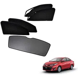 Kozdiko Car Side Window Curtains Zipper with Dicky Magnetic Sunshade Set Compatible for Toyota Yaris-picture-14